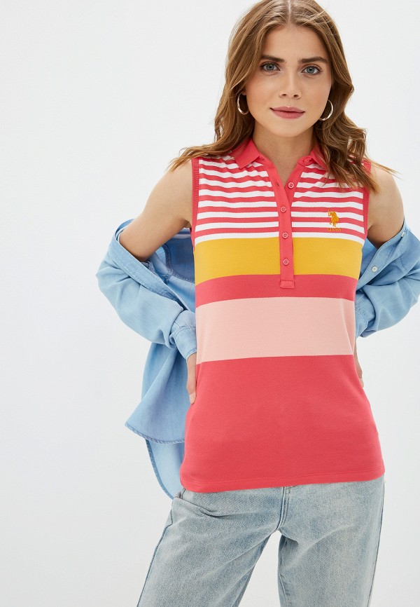 

Поло U.S. Polo Assn, Розовый