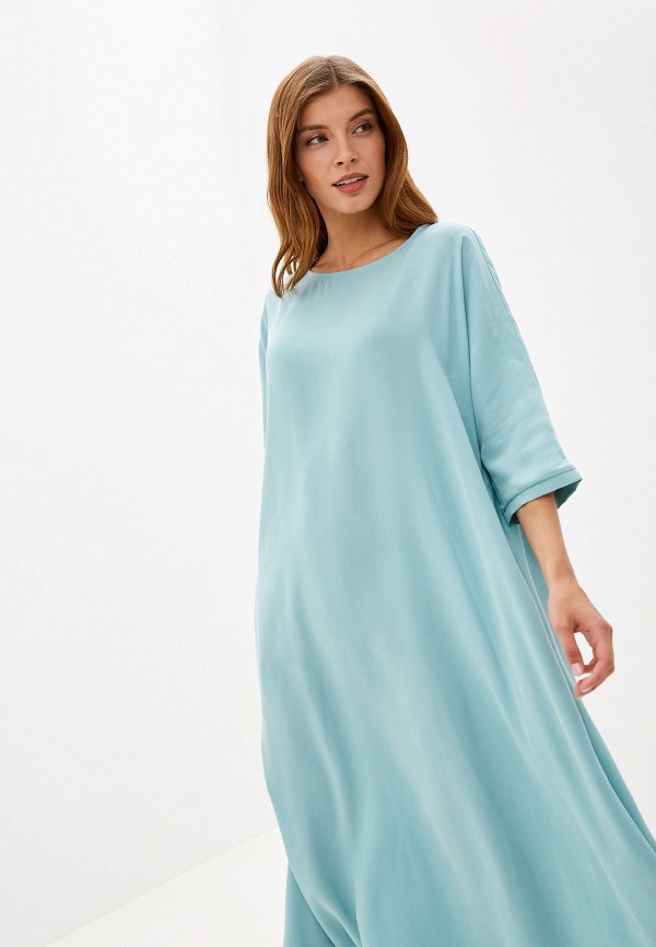Платье Ruxara цвет бирюзовый  Фото 2