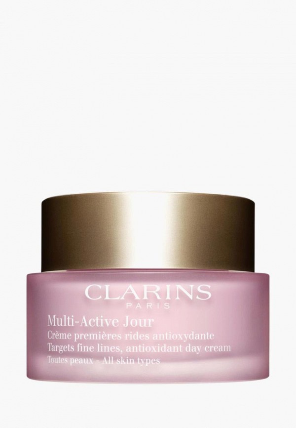 

Крем для лица Clarins, Прозрачный, Multi-Active Creme Jour for All Skin Types, 50 мл