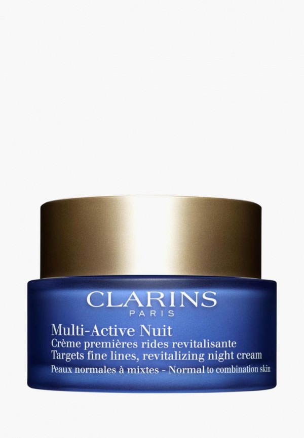 

Крем для лица Clarins, Прозрачный, Multi-Active Creme Nuit Normal Skin, 50 мл