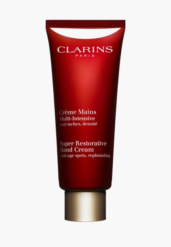 

Крем для рук Clarins, Прозрачный, Super Restorative Hand Cream Anti-age Spots, Replenishing, 100 мл