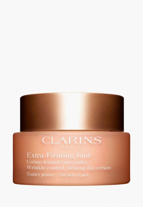 

Крем для лица Clarins, Прозрачный, Extra-Firming All Skin Types Day Cream, 50 мл