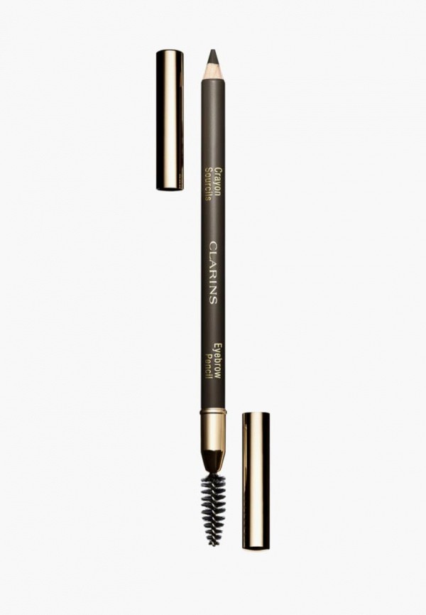 

Карандаш для бровей Clarins, Коричневый, Crayon Sourcils, 01 dark brown, 1,1 г