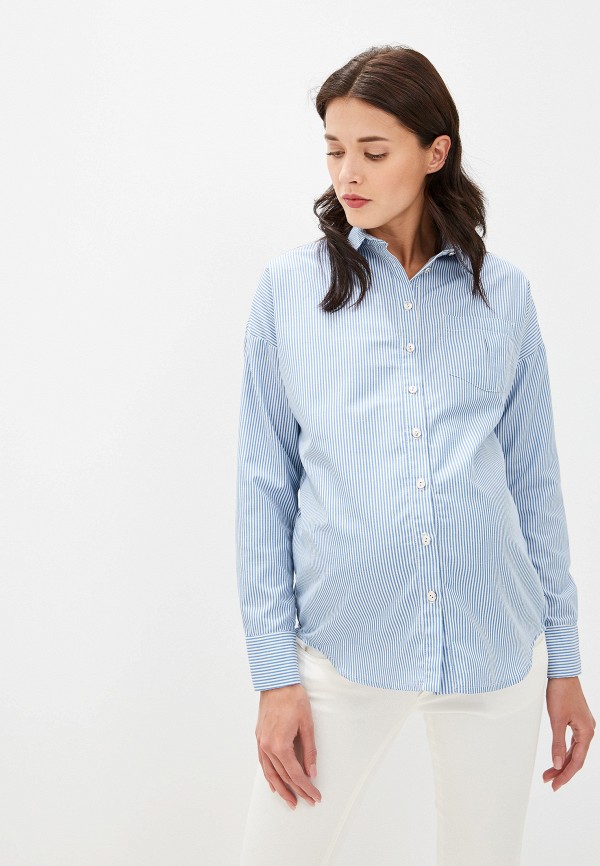 

Рубашка Olesya Zubova, Голубой, Stripesail