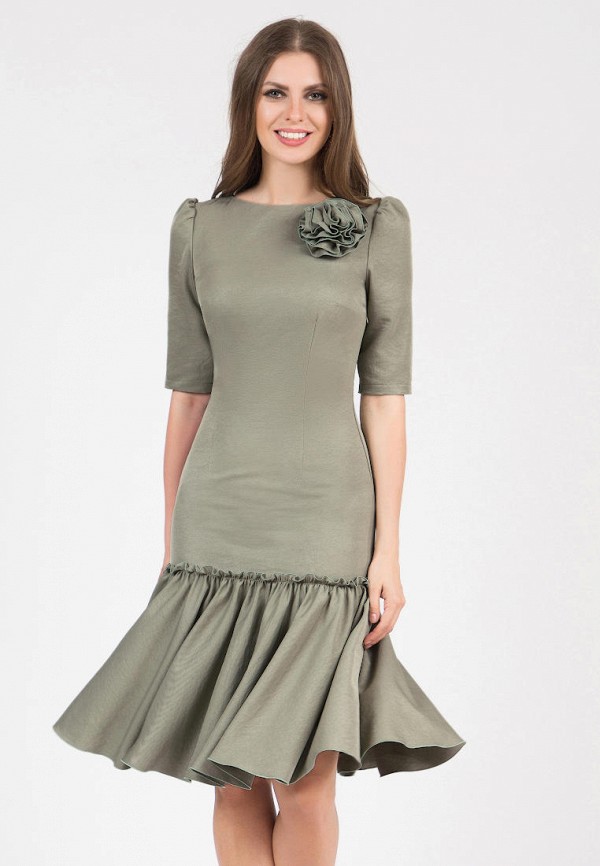 

Платье Olivegrey, Хаки, KIELLO