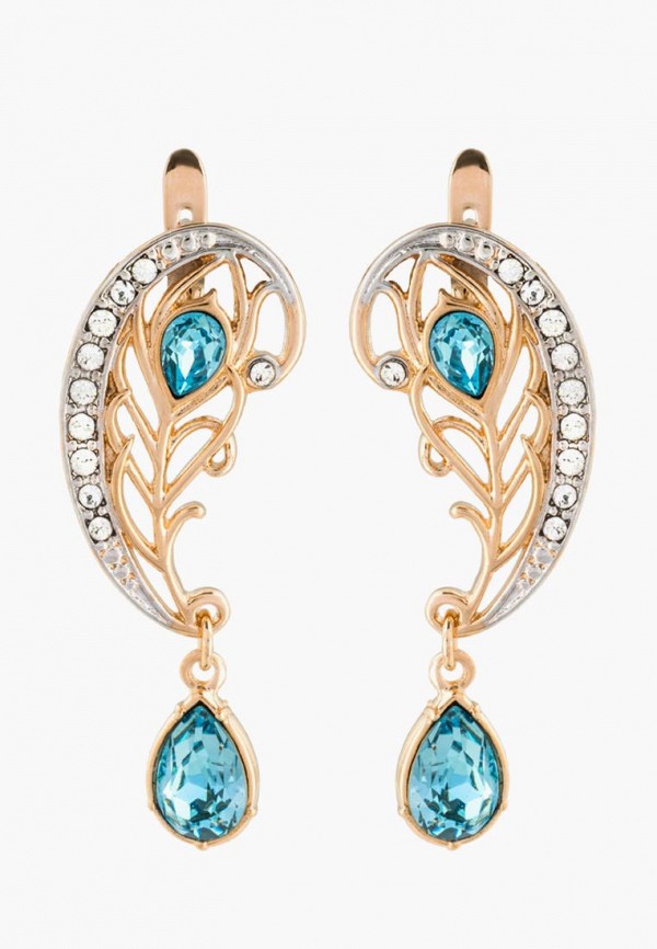 

Серьги Jenavi, Разноцветный, Фифи