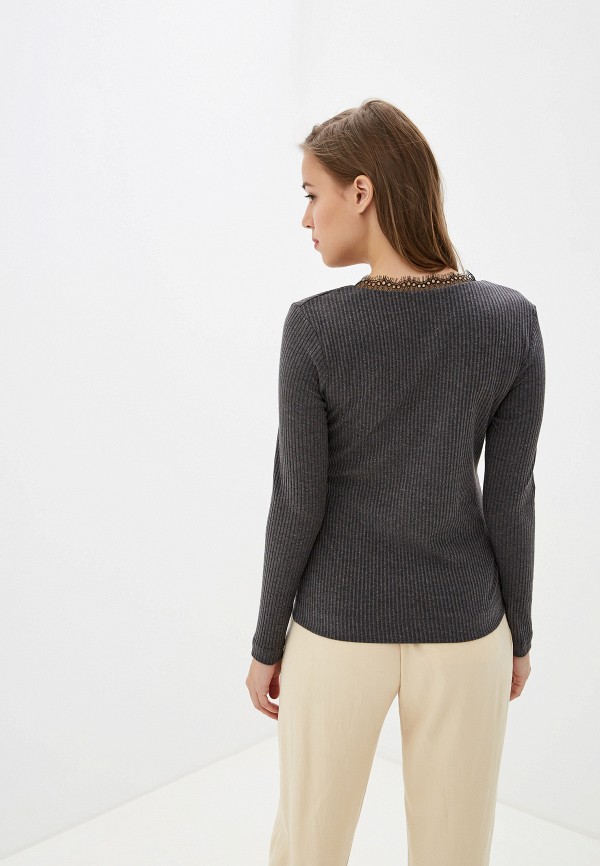 Пуловер Avemod цвет серый  Фото 3