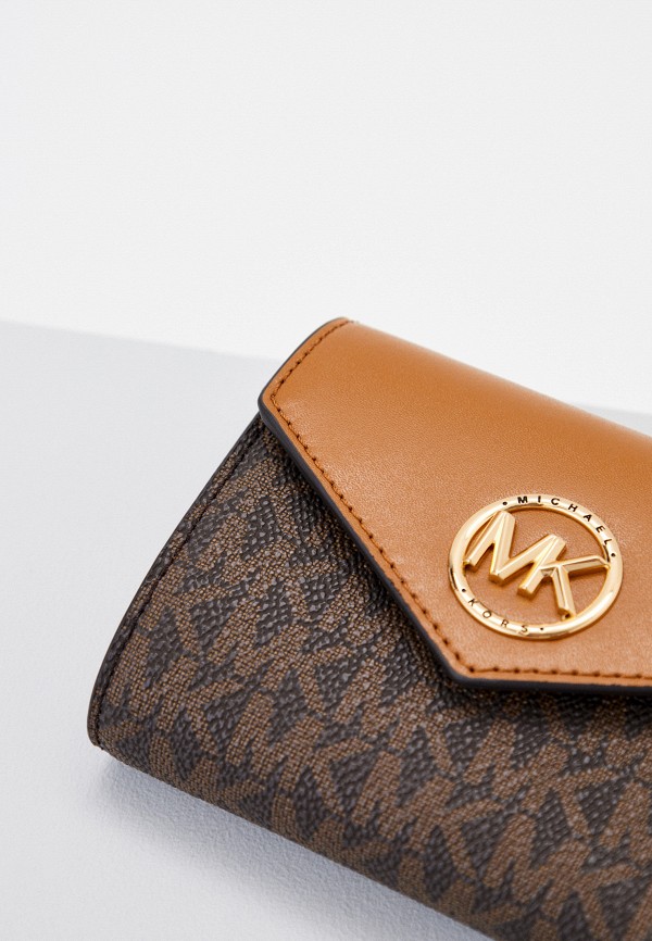 Кошелек Michael Michael Kors коричневый, размер 00, фото 3