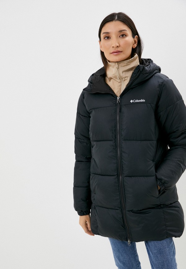 

Куртка утепленная Columbia, Черный, Puffect™ Mid Hooded Jacket