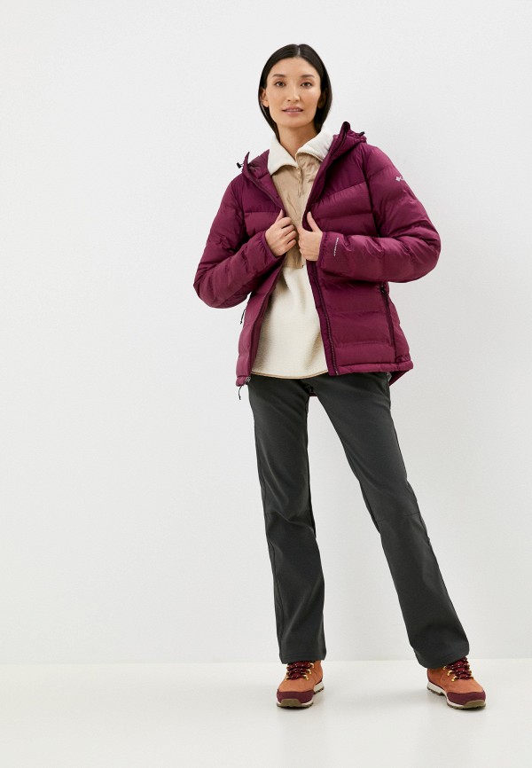 Куртка утепленная Columbia фиолетовый, размер 42, фото 2