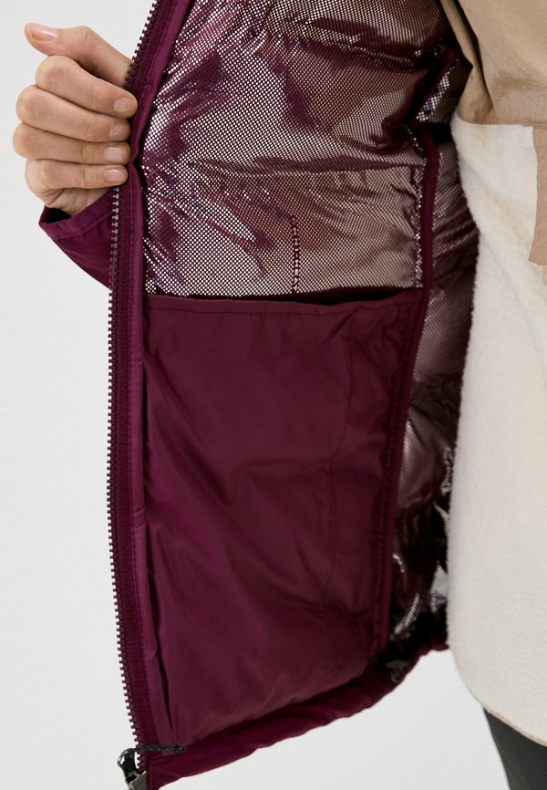 Куртка утепленная Columbia фиолетовый, размер 42, фото 4