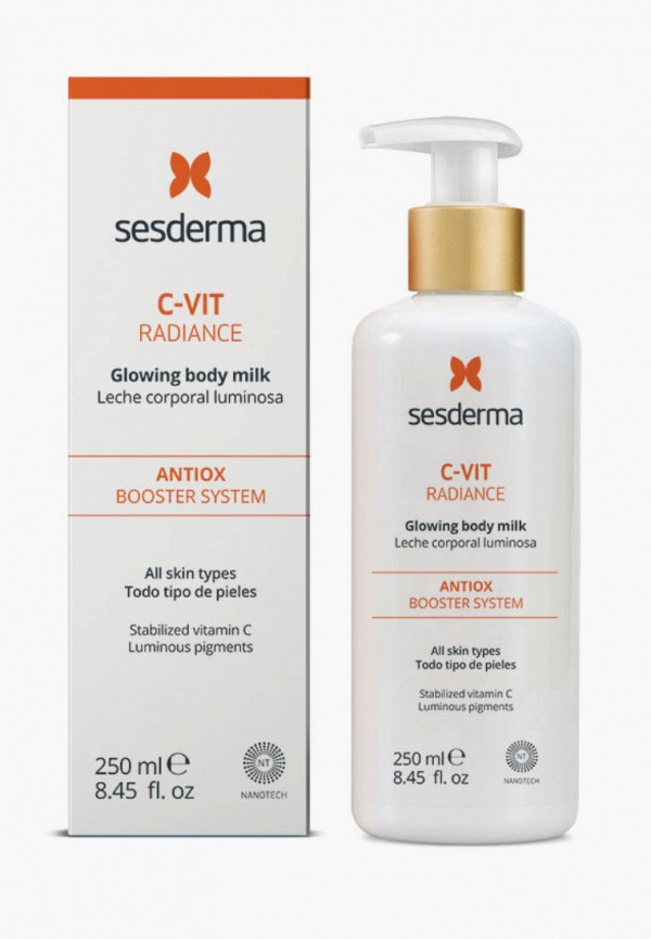 

Молочко для тела Sesderma, Белый, C-VIT, 250 мл