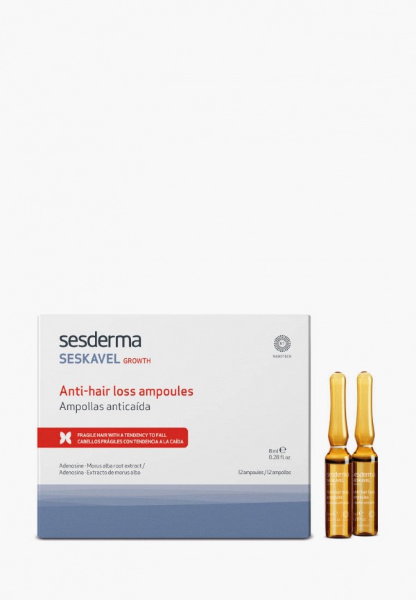 Сыворотка для волос Sesderma SESKAVEL, 12*8 мл