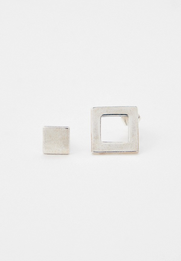 

Серьги Shine&Beauty, Серебряный, asymmetric