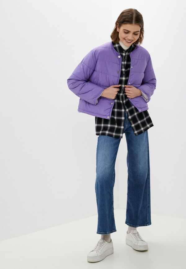 Куртка утепленная Baon цвет фиолетовый  Фото 2