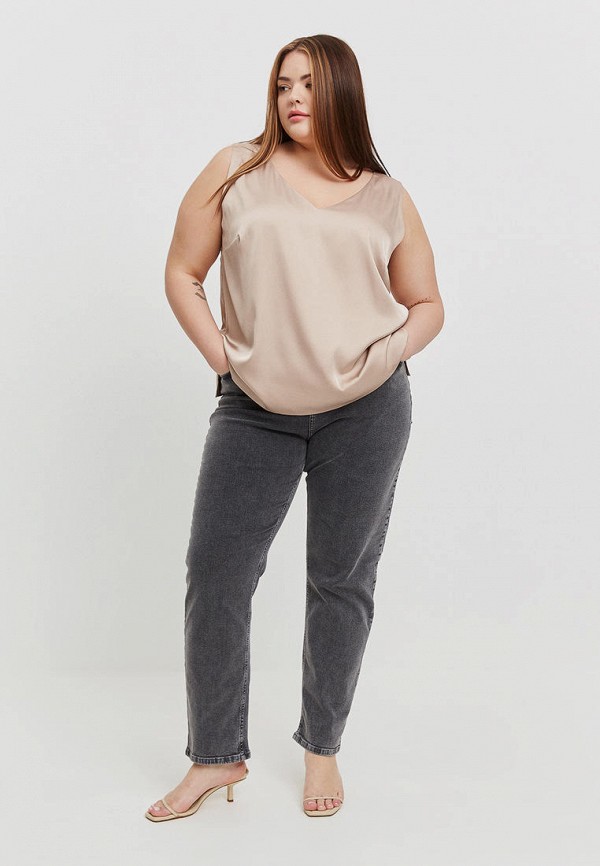 Топ 4forms бежевый, размер 40, фото 2