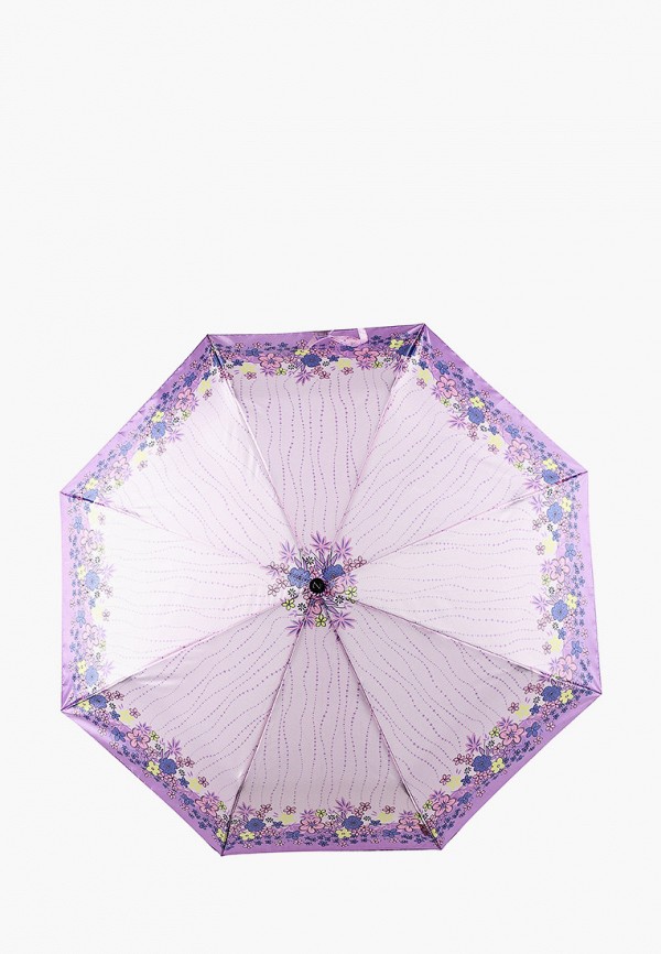 Зонт складной Zemsa цвет фиолетовый 