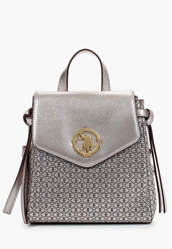 

Рюкзак U.S. Polo Assn, Серебряный