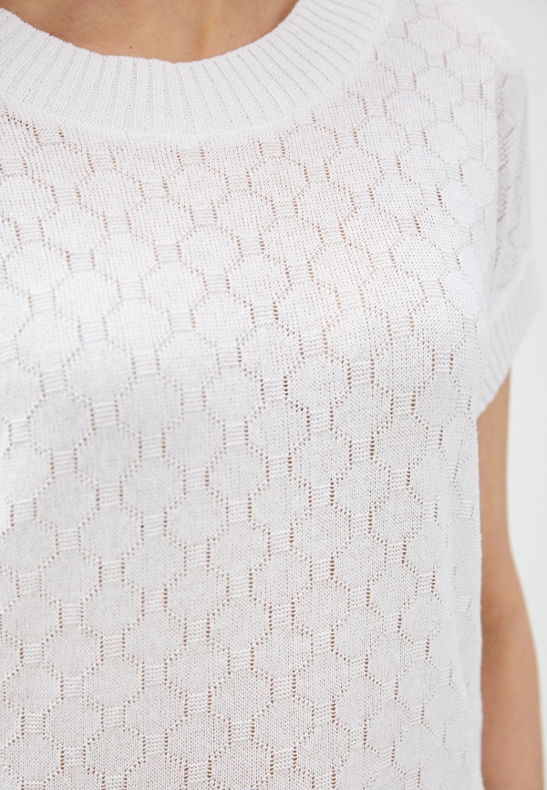 Джемпер Стим белый, размер 48, фото 4