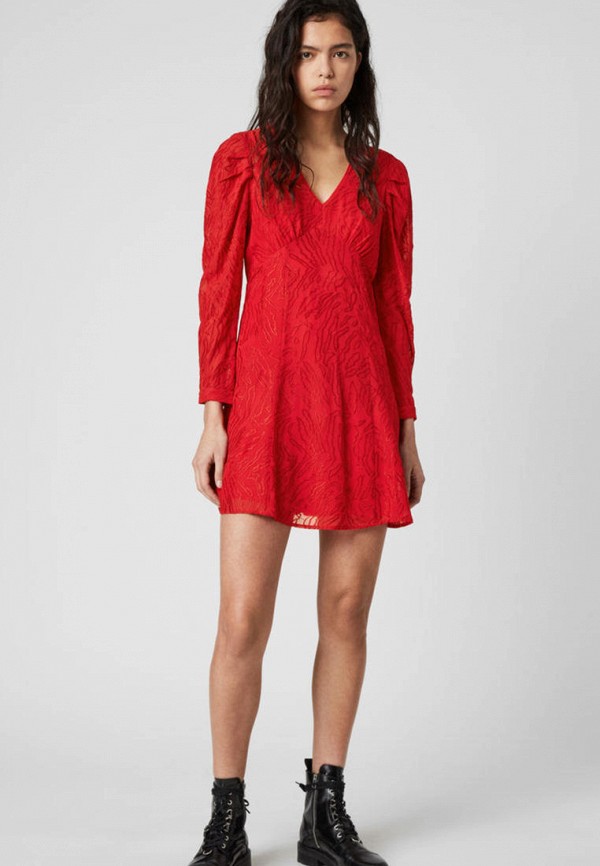

Платье AllSaints, Красный, AllSaints MP002XW0S1O2