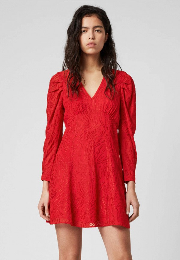 

Платье AllSaints, Красный, AllSaints MP002XW0S1O2