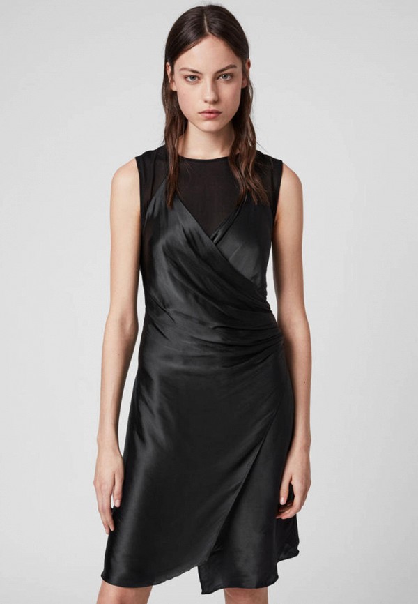 

Платье AllSaints, Черный, CARLOTTA