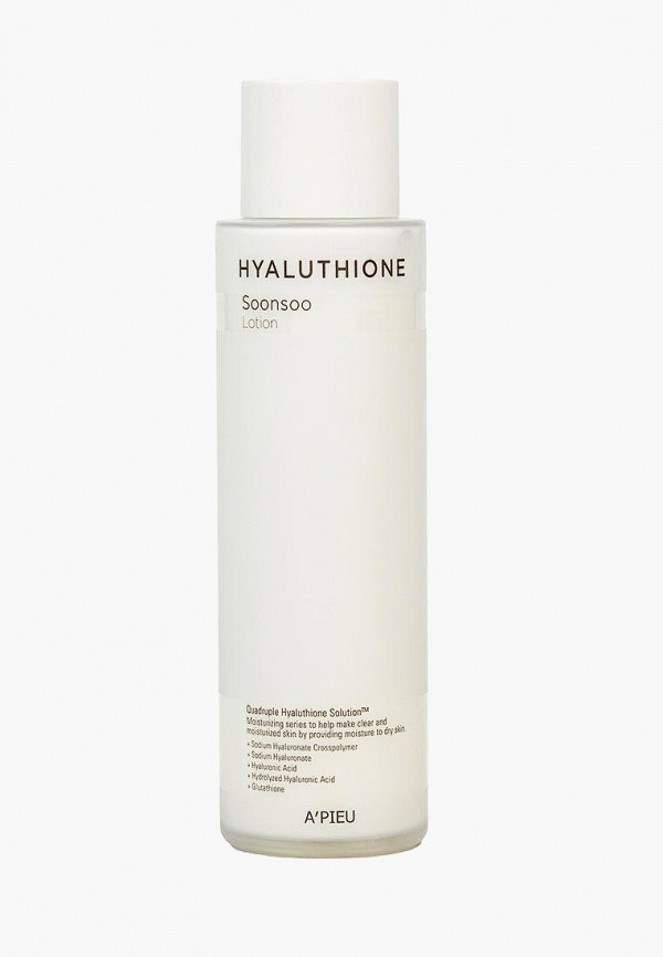 

Крем для лица Apieu, Прозрачный, Hyaluthione, 170 мл