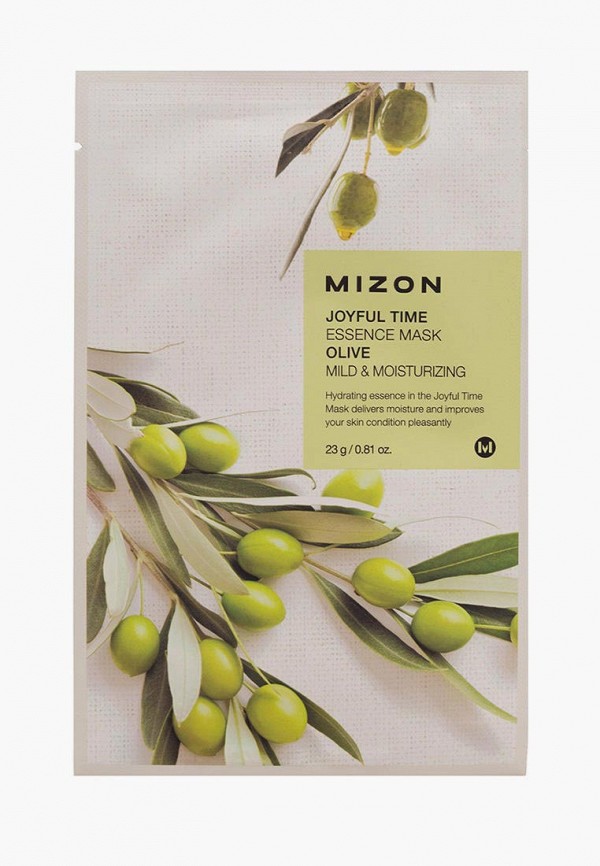 

Маска для лица Mizon, Прозрачный, Joyful Time Essence Olive, 23 г