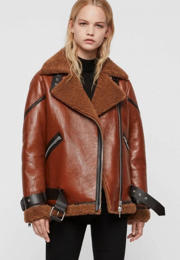 

Дубленка AllSaints, Коричневый, AllSaints MP002XW0S3J8