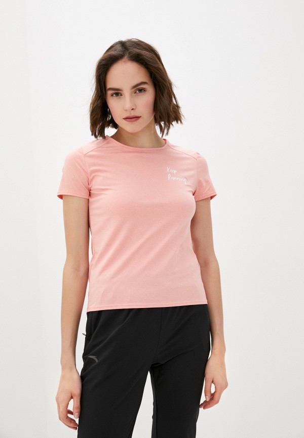 

Футболка спортивная Anta, Розовый, Running Jogging