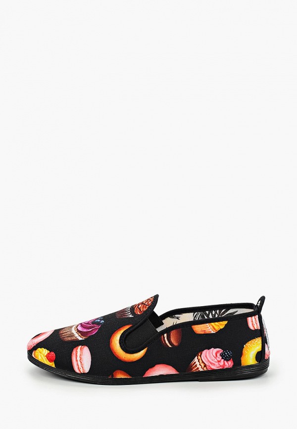 

Слипоны Flossy Style, Черный
