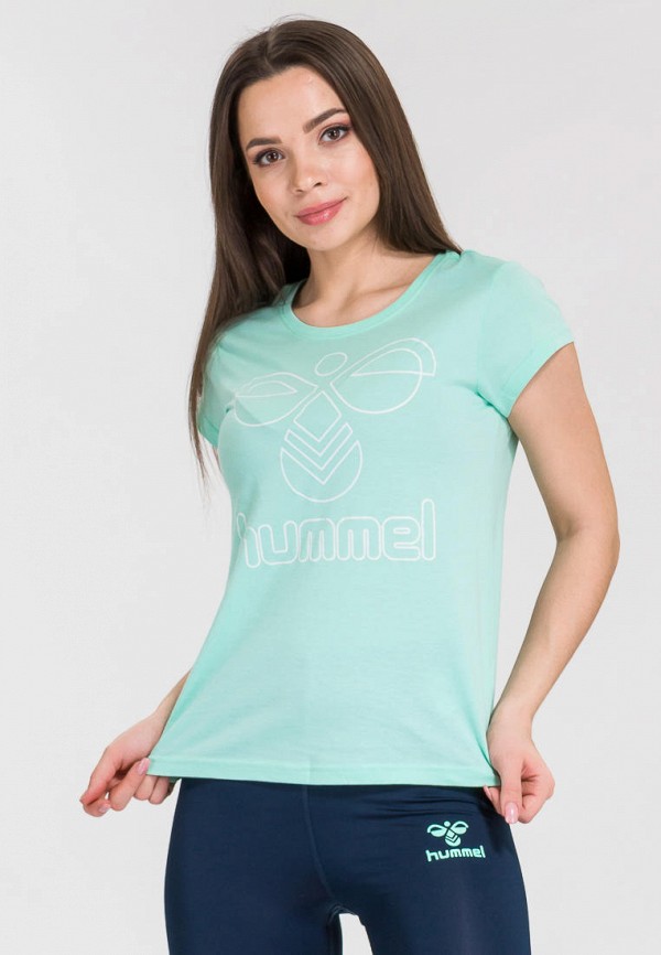 

Футболка спортивная Hummel, Бирюзовый, SENGA S/S