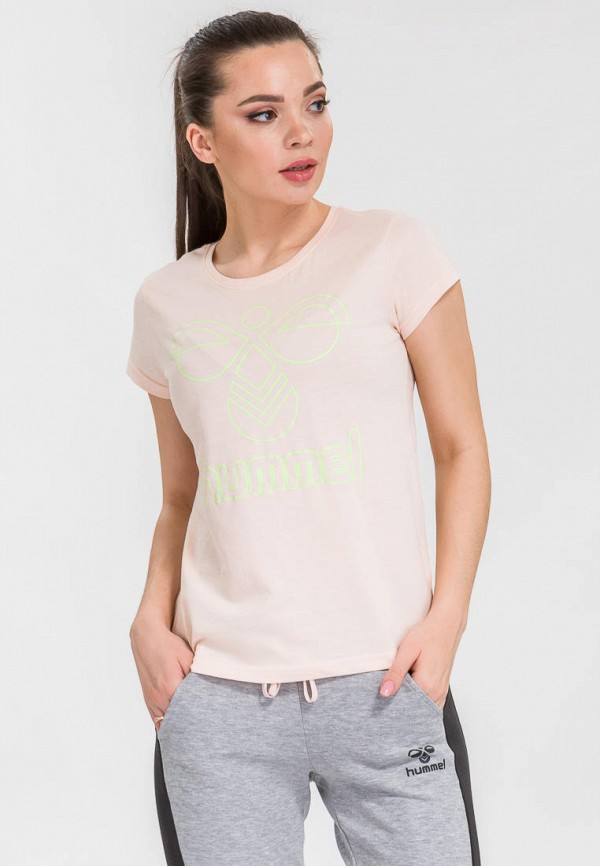 

Футболка спортивная Hummel, Розовый, SENGA S/S