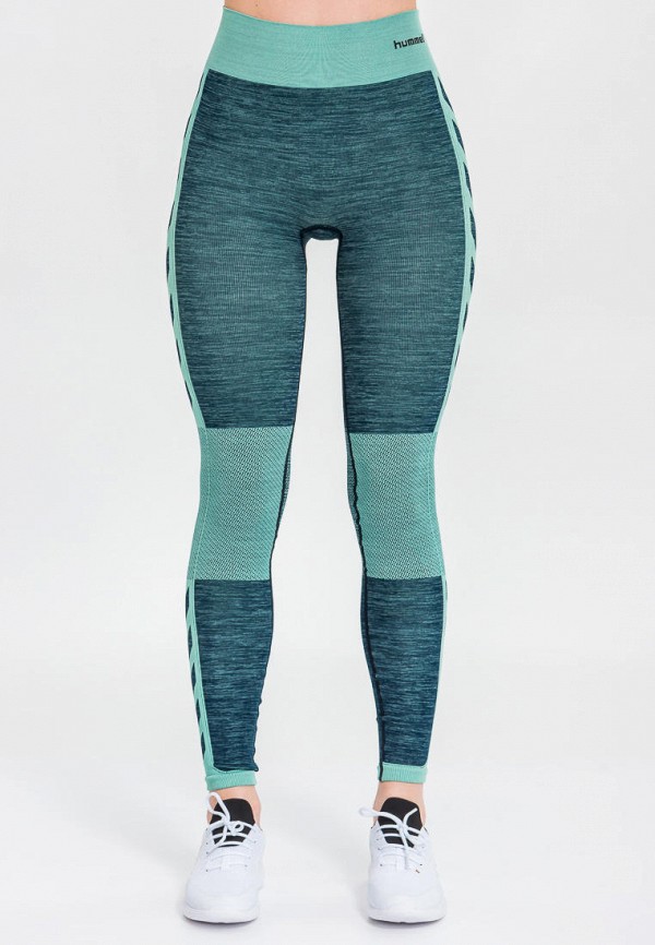 

Тайтсы Hummel, Бирюзовый, CLEA SEAMLESS
