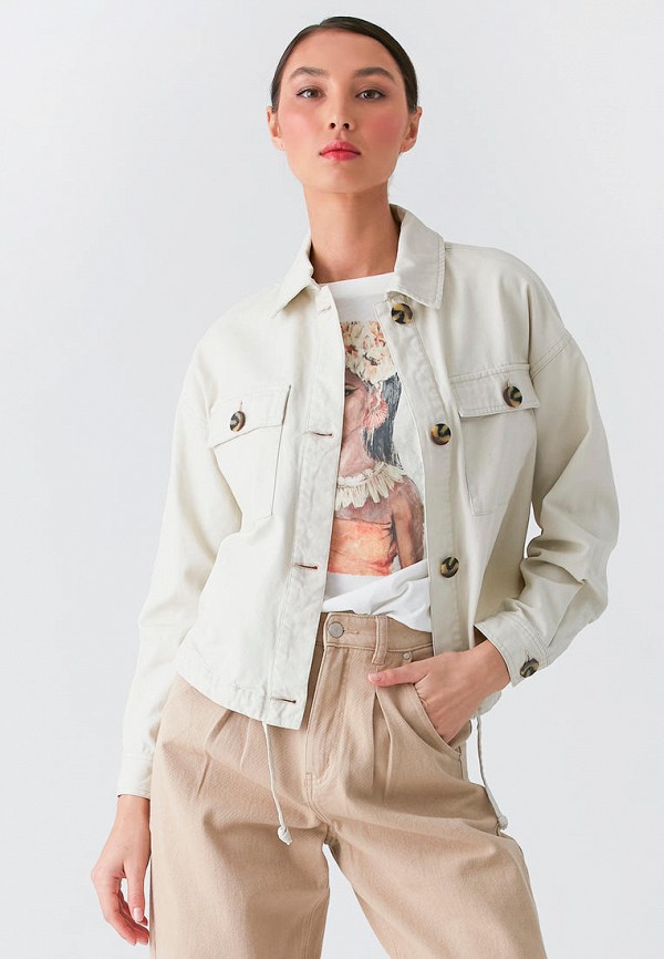 

Куртка джинсовая Love Republic, Бежевый, Exclusive online