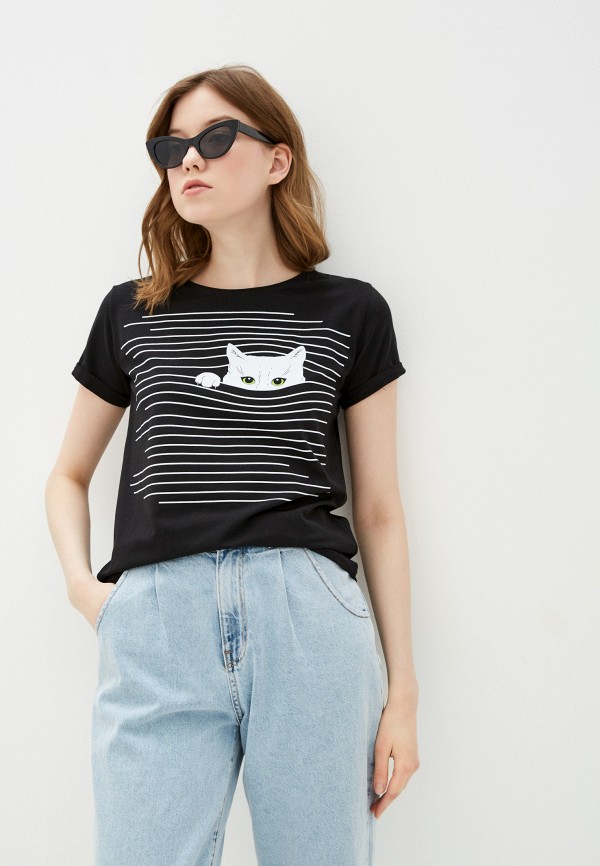 

Футболка Vilatte, Черный