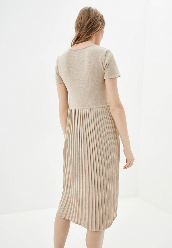 

Платье 02.02.Knitwear, Бежевый, 02.02.Knitwear MP002XW0S95G