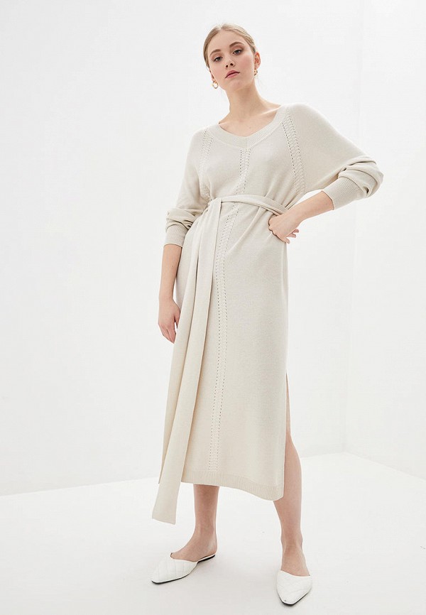

Платье 02.02.Knitwear, Бежевый