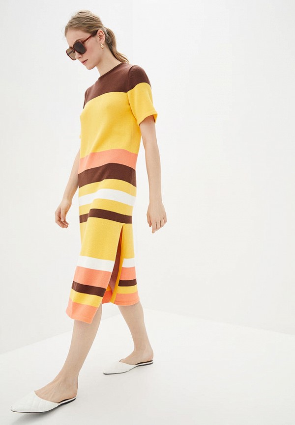 

Платье 02.02.Knitwear, Желтый, 02.02.Knitwear MP002XW0S95N