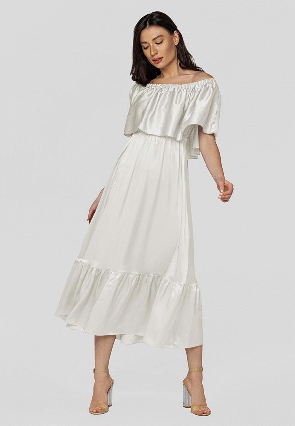 

Платье Kristina Méndez Couture, Белый, Monica