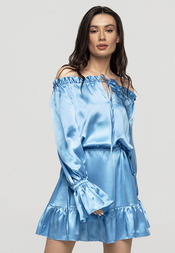 

Платье Kristina Méndez Couture, Голубой, Kristina Méndez Couture MP002XW0SA3N