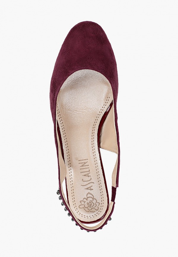 

Туфли Ascalini, Бордовый