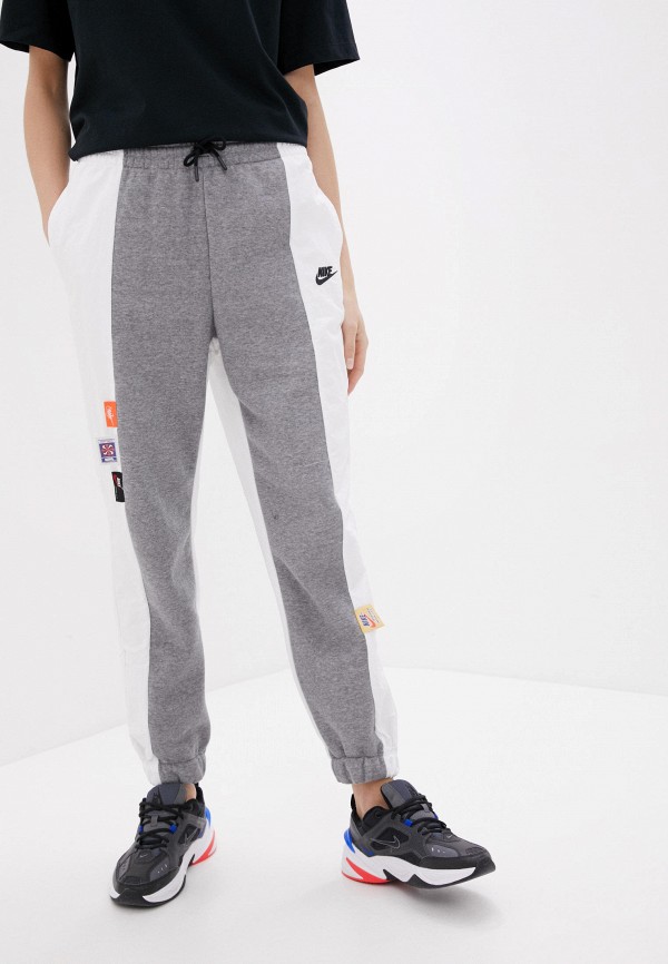 

Брюки спортивные Nike, Белый, W NSW ICN CLSH PANT MIXED OS