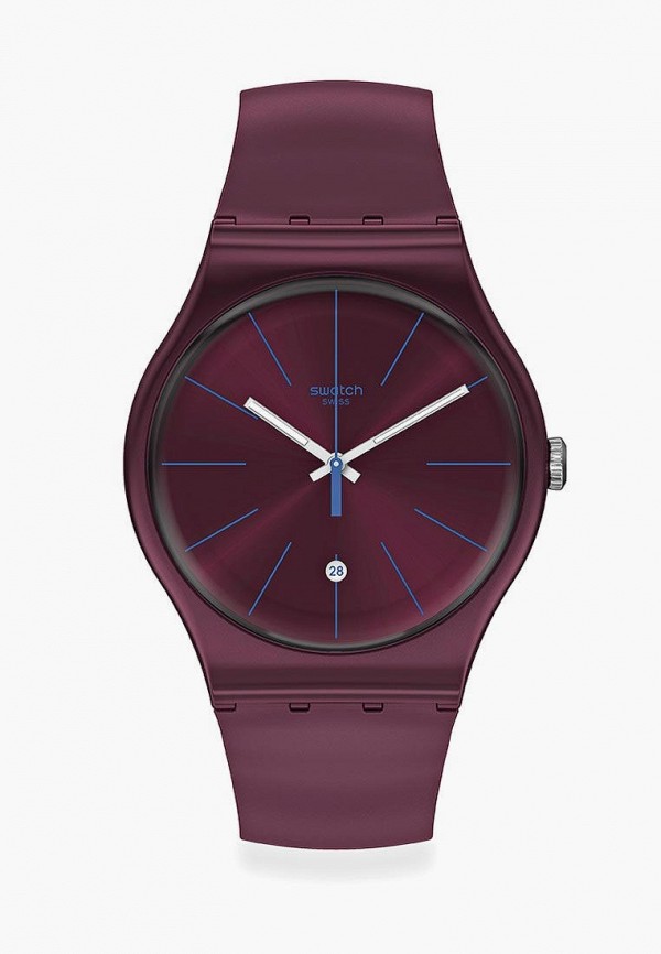 

Часы Swatch, Фиолетовый, BURGUNDAZING