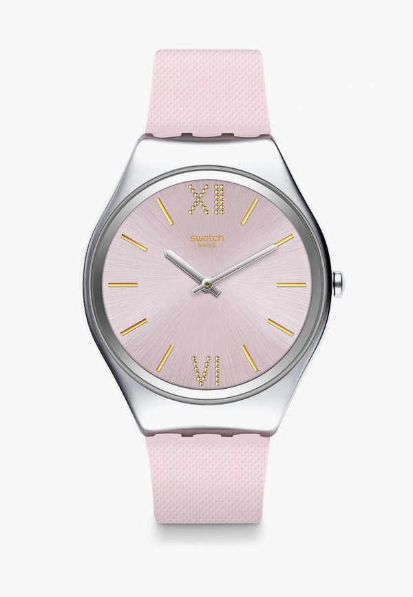 

Часы Swatch, Розовый, SKIN LAVANDA