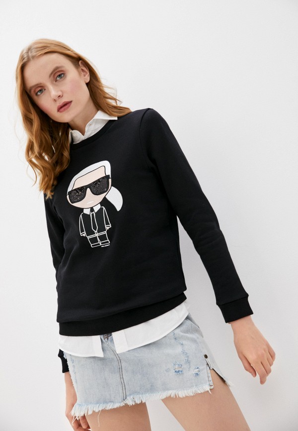 

Свитшот Karl Lagerfeld, Черный