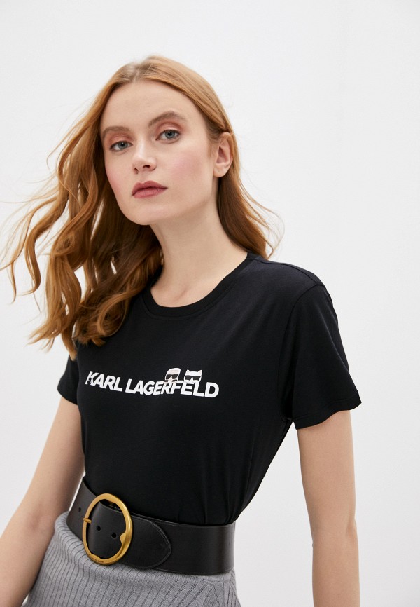 

Футболка Karl Lagerfeld, Черный