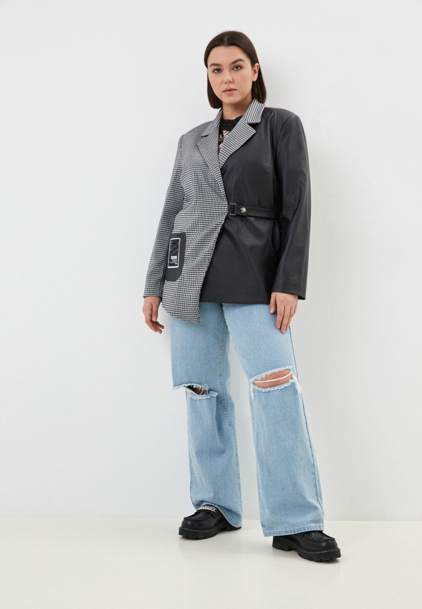 Жакет Katya Ander черный, размер 48, фото 2