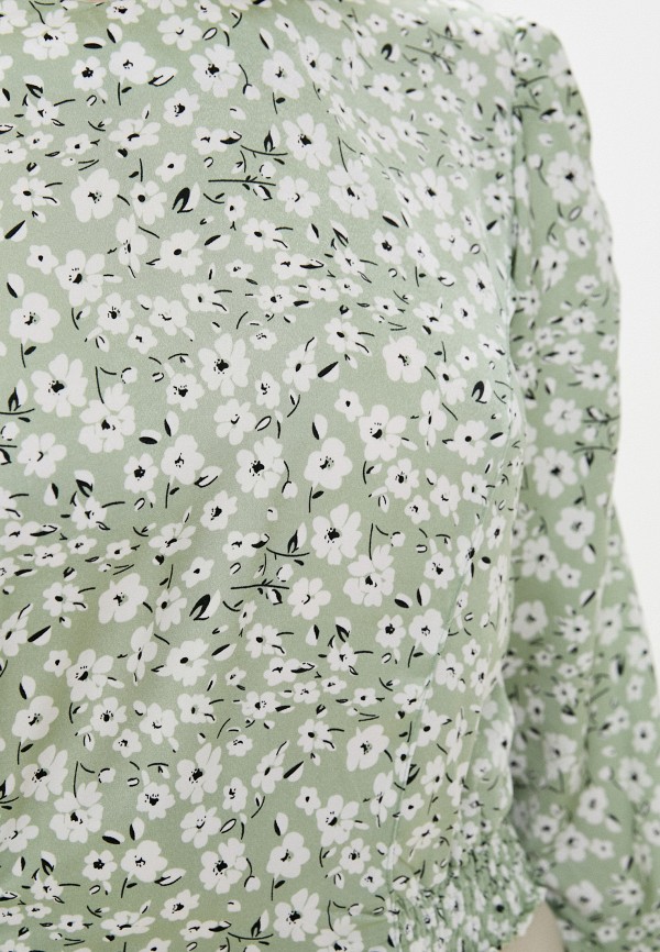 Блуза Amandin цвет зеленый  Фото 4