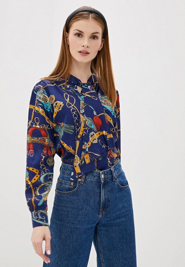 

Блуза Hassfashion, Синий